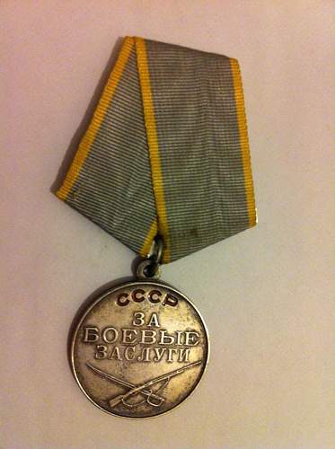 The first steps of my Soviet medal collection!