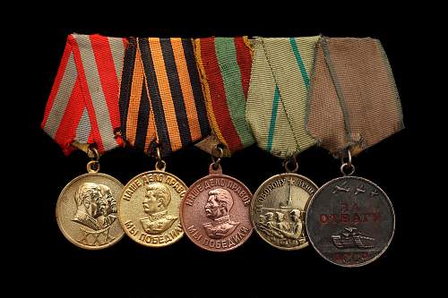 WW2 Soviet Medals