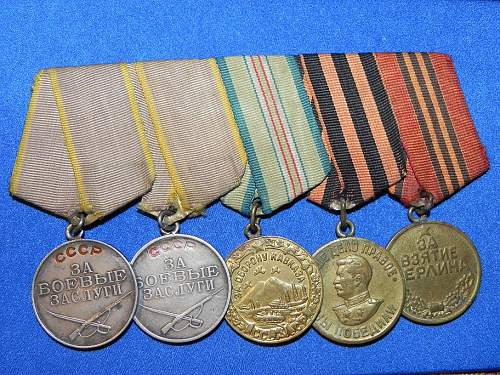 WW2 Soviet Medals