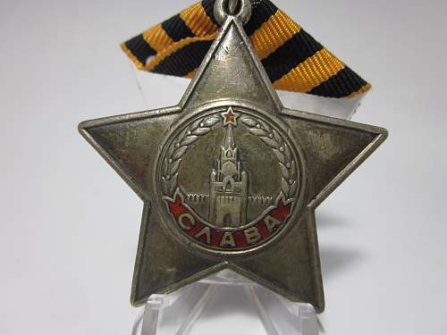 Order of Glory 3rd Class #141744