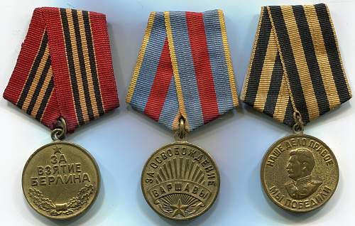 Documents and medals group to Guards Private Nikolai Logvinovich Sychev