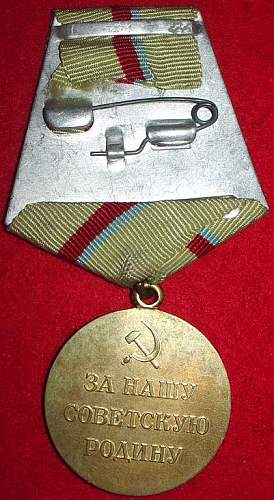 My Defense medals.