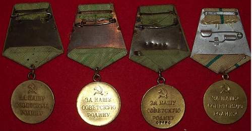 My Defense medals.