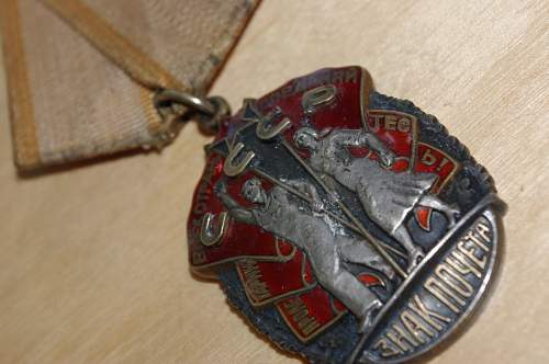 Soviets Medals &amp; NKVD Badge