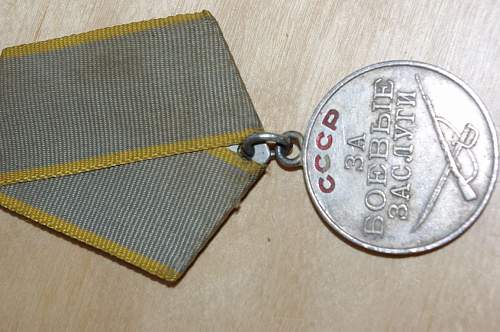 Soviets Medals &amp; NKVD Badge