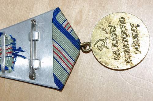 Soviets Medals &amp; NKVD Badge