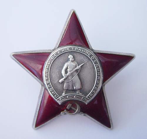 Bravery Medals and Order of the Red Star group
