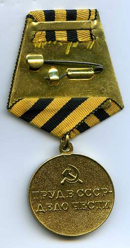 Document and Medal for the Restoration of the Donbass Coal Mines