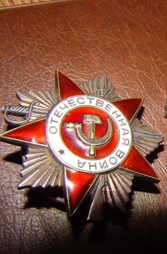 Order of the Patriotic War, 2nd class.