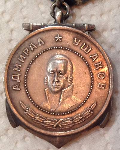 Ushakov medal