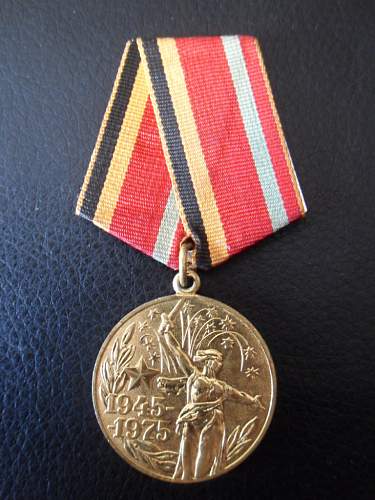 Jubilee Medal &quot;Thirty Years of Victory in the Great Patriotic War 1941-1945 - Share