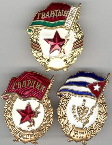 Guards Badges