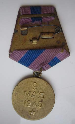 Medal for liberation of prague