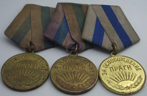 Medal for liberation of prague