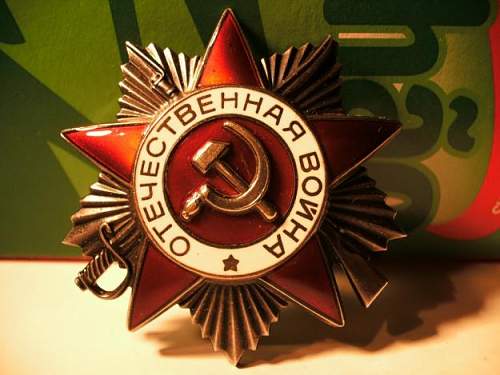 order of the patriotic war 2class-fake or real?
