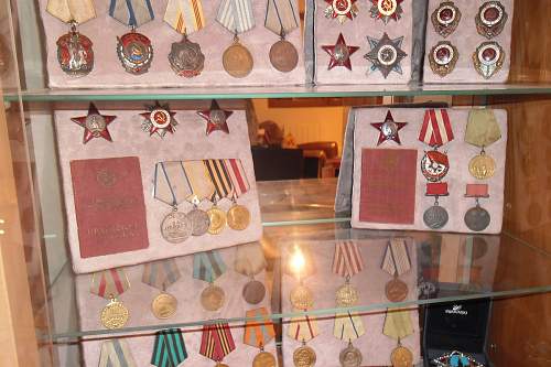 My small soviet WW2 collection of medals and orders