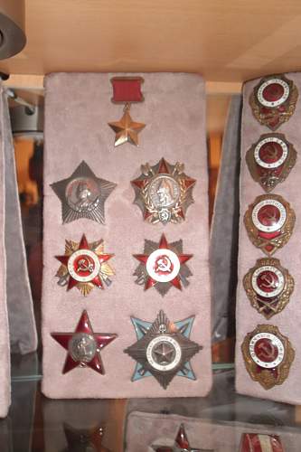 My small soviet WW2 collection of medals and orders