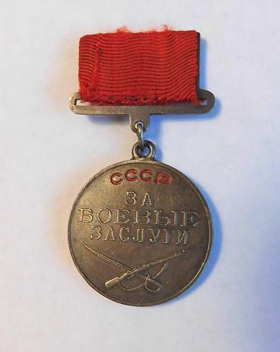 Original battle merit medal?
