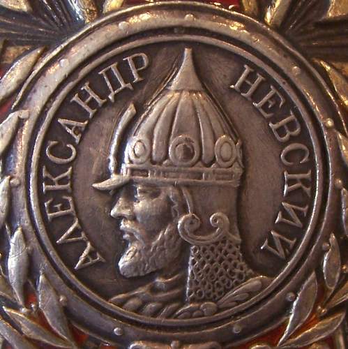 show and tell: My Order of Alexander Nevsky