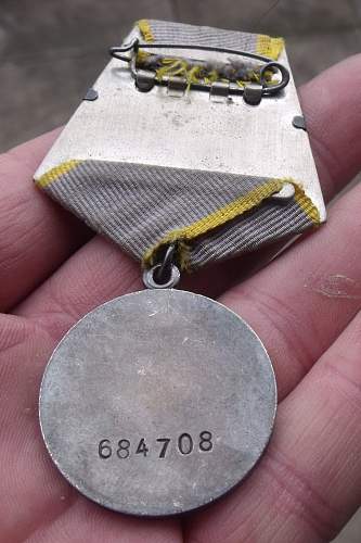 Combat service medal #684708