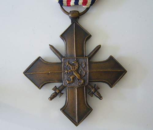 Czech War Cross 1939