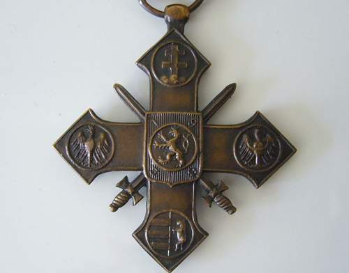 Czech War Cross 1939