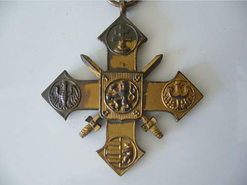 Czech War Cross 1939