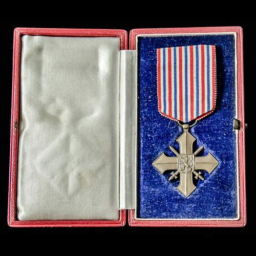 Czech War Cross 1939