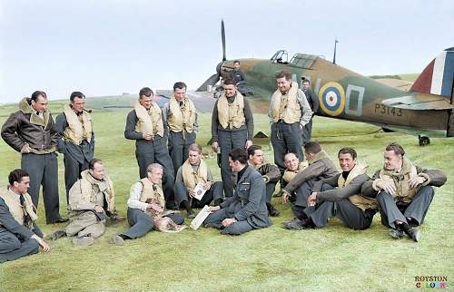 Battle of Britain Czech &quot;field made &quot;pilots badge to 310 Squadron DUXFORD