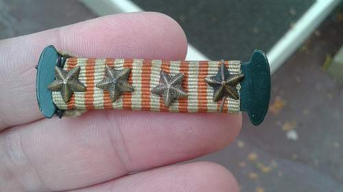 WW1/WW2 U.S. Ribbon  with Stars ?