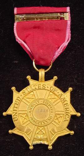 US Legion of Merit medal - Authentic and WWII issue?