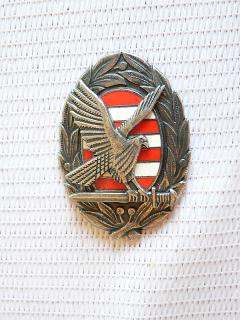 Please help me identify two badges