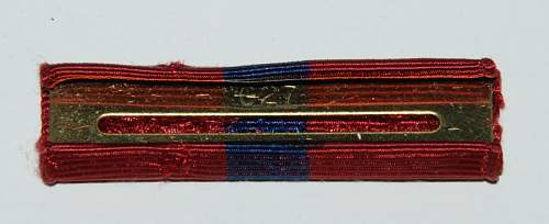 US - 5 piece ribbon bar.