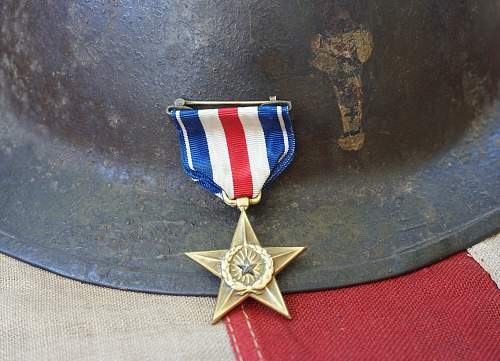 Silver Star - WW1 numbered - BBB Co