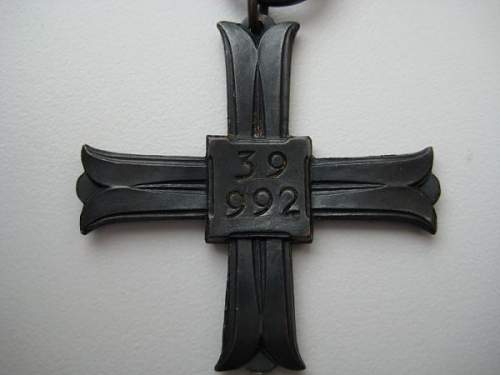 Original Monte Cassino Cross and Document???