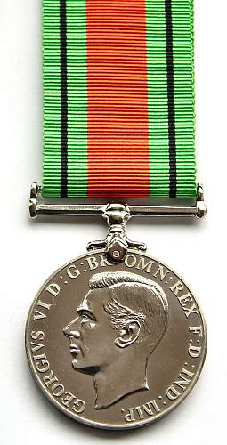 Polish soldier with British Empire Medal