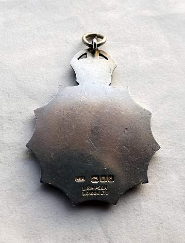 Mystery 'malaya' emergency medallion/award