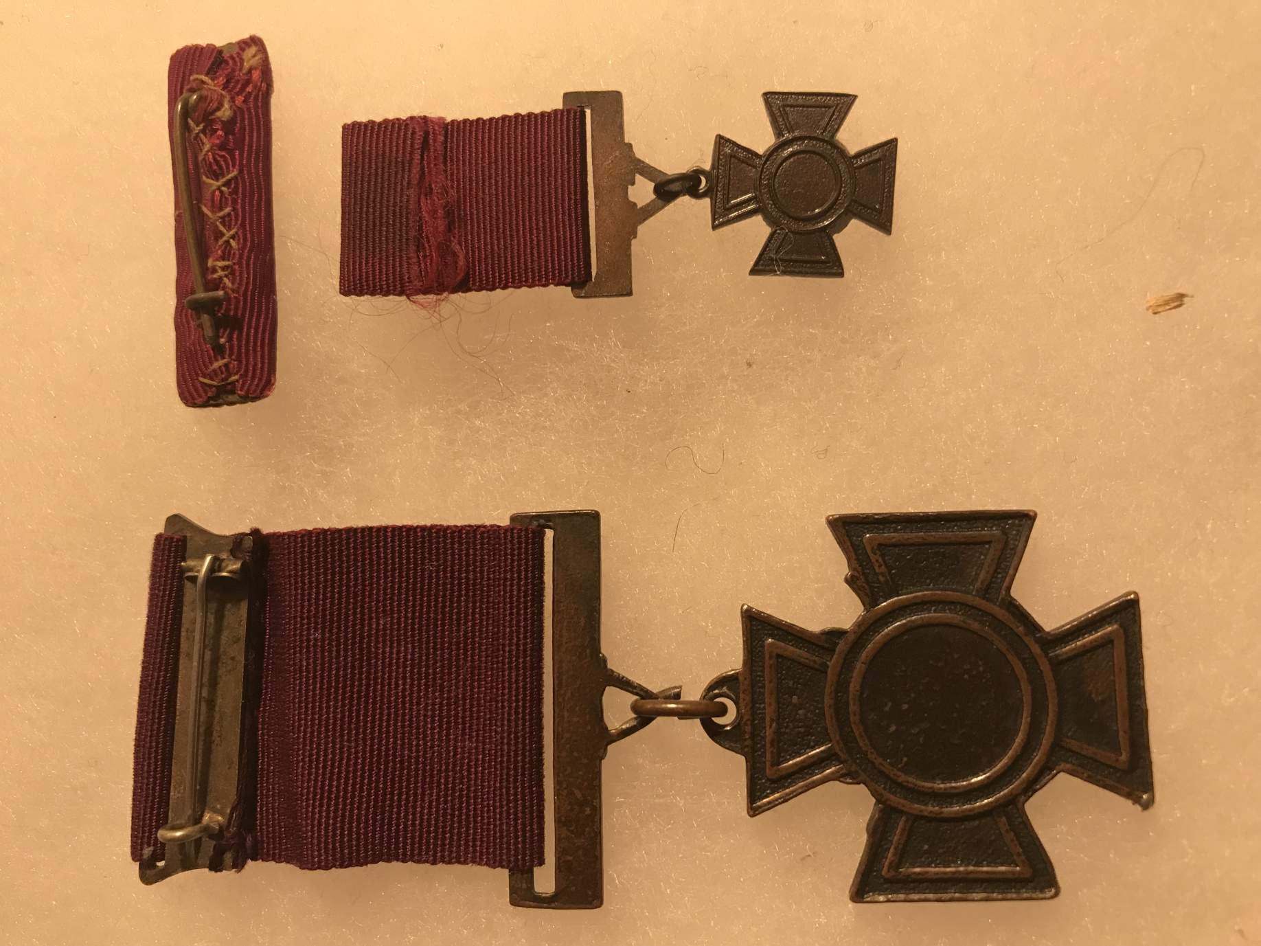 Victoria Cross medal ribbon 12" full size 