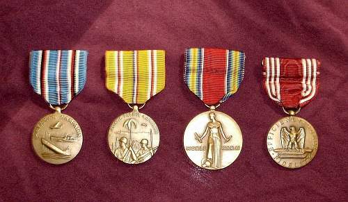 U.S. Medals group