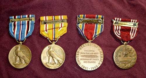 U.S. Medals group