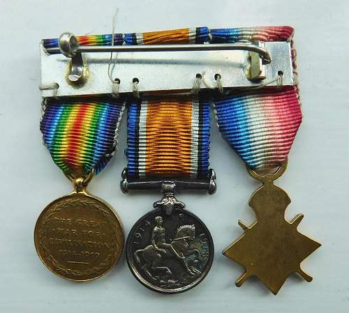 British miniature medals