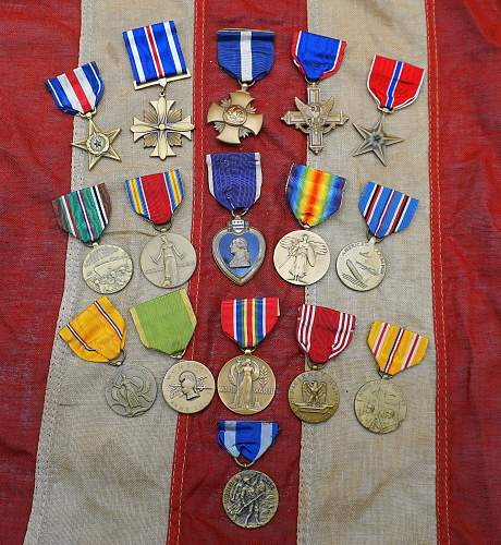 Distinguished Flying Cross, the &quot;Trinity&quot; and my US collection so far........