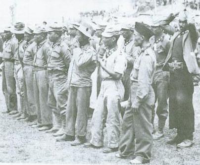 Rare awards to the Burmese Army for World War Two