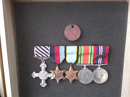 WW2 RAF DFC  &amp; MID Medal grouping.