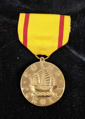 China Service Award USMC