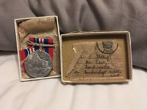 British 1939-1945 medal