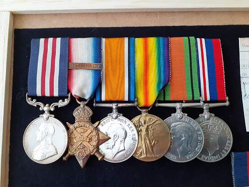 ww1 military medal group need help