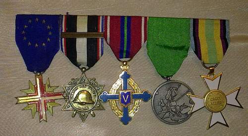 Please help me identify these British &amp; French medals