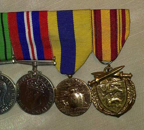Please help me identify these British &amp; French medals