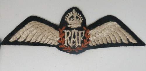 RAF wings